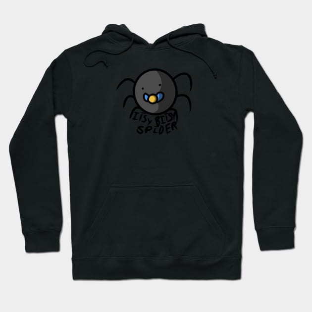 Itsy Bitsy Spider Kids Apparel Hoodie by NitroGen